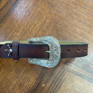 Ariat Leather Belt Size Girls 22